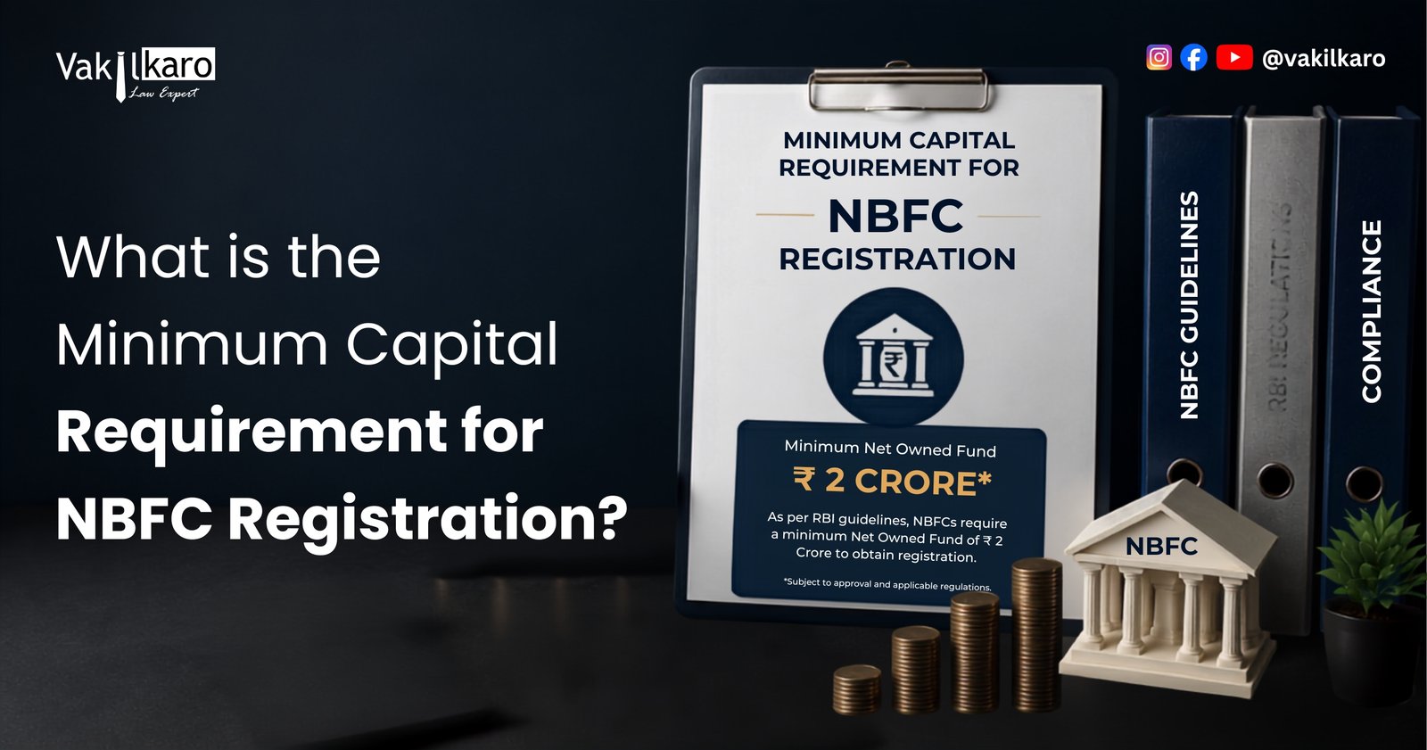 What is the Minimum Capital Requirement for NBFC Registration?