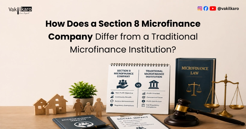 How Does a Section 8 Microfinance Company Differ from a Traditional Microfinance Institution?