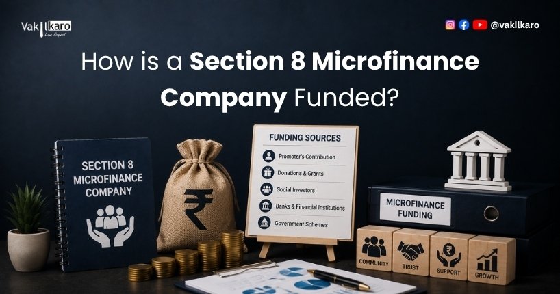 How is a Section 8 Microfinance Company Funded?
