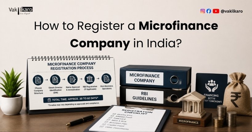 How to Register a Microfinance Company in India?