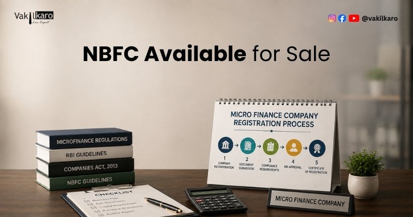 NBFC License for Sale