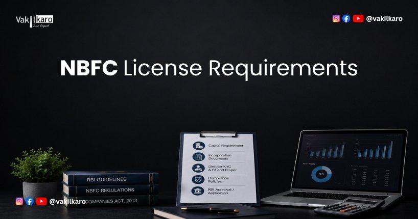 NBFC License Requirements