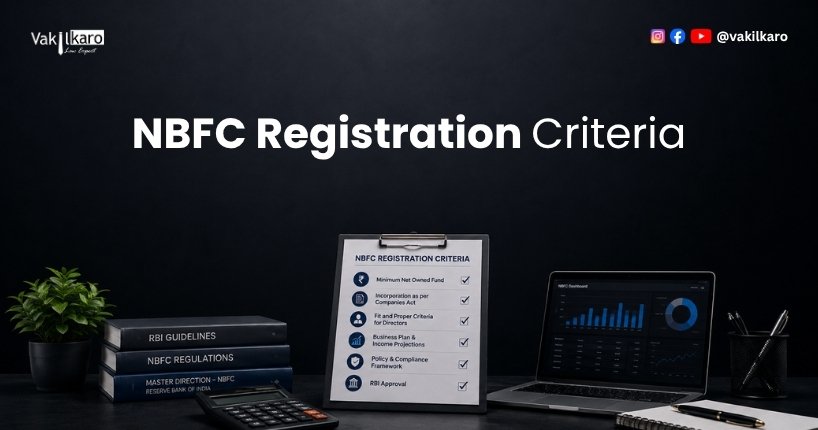 NBFC Registration Criteria