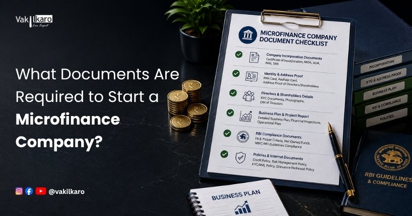 What Documents Are Required to Start a Microfinance Company?