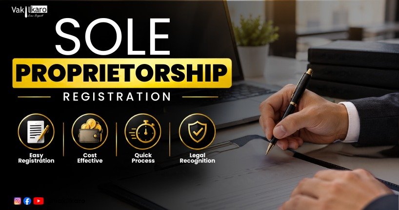 sole proprietorship registration-vakilkaro