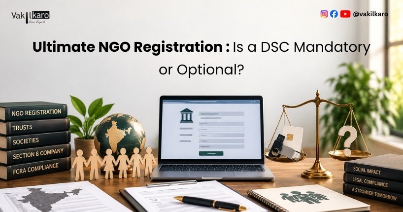 Ultimate NGO Registration: Is a DSC Mandatory or Optional?