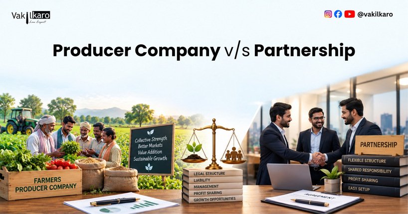 Producer Company vs Partnership