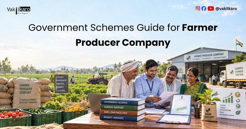 Government Schemes Guide for Farmer Producer Company-vakilkaro
