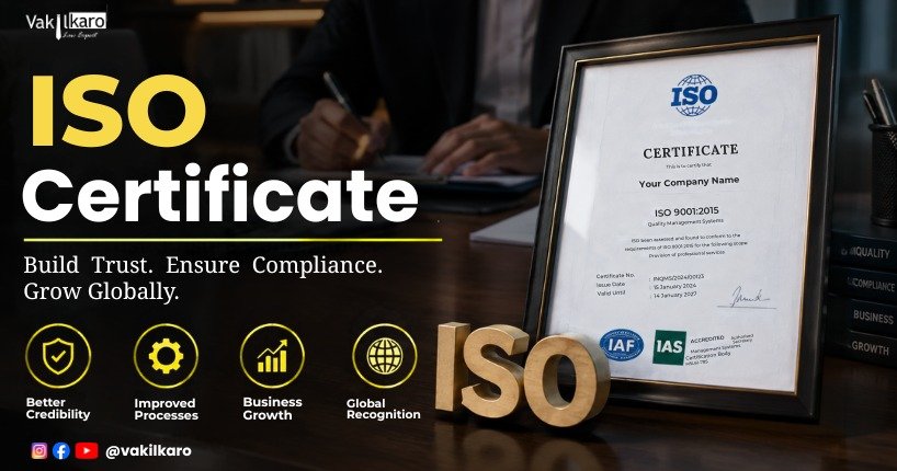 ISO Certification-vakilkaro