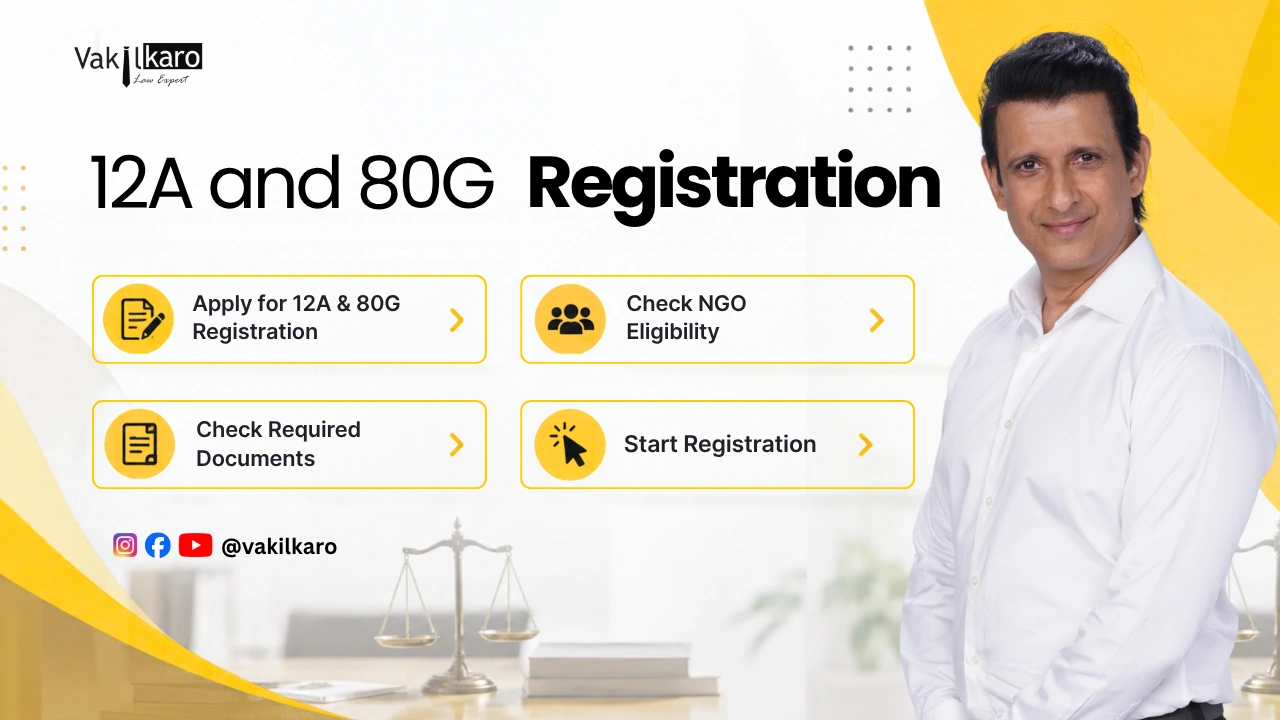 12A and 80G Registration