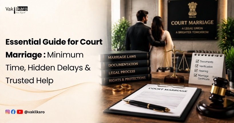 Essential Guide for Court Marriage _ Minimum Time, Hidden Delays & Trusted Help-vakilkaro