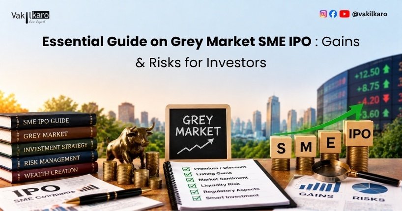 Essential Guide on Grey Market SME IPO _ Gains & Risks for Investors-vakilkaro