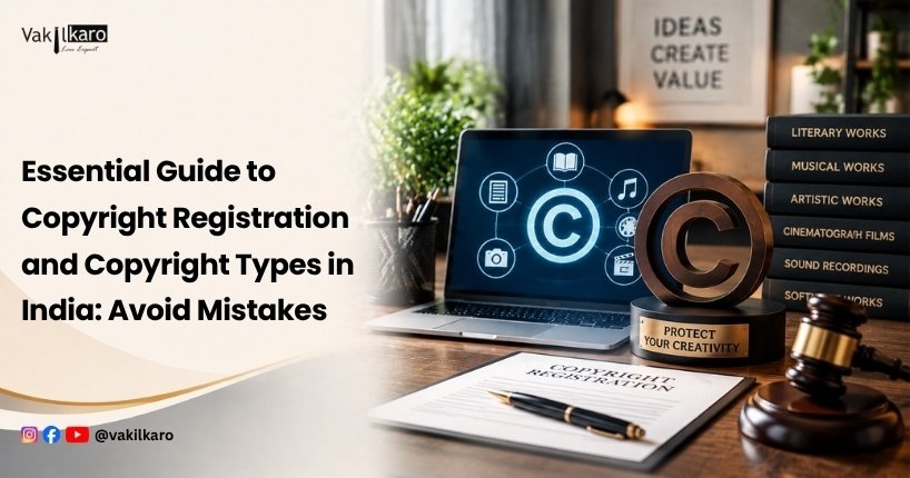Essential Guide to Copyright Registration and Copyright Types in India_ Avoid Mistakes-vakilkaro