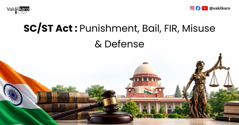 SC/ST Act in India - Vakilkaro